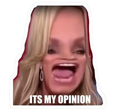 Its_my_opinion emote for Discord