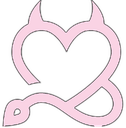 HeartDevilPink emote for Discord