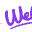 WelcomePurple emote for Discord