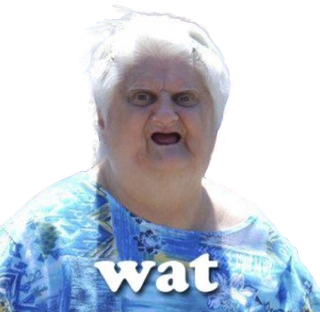 WAT emote for Discord