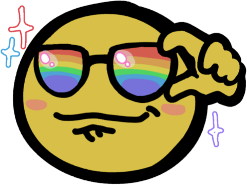 pride_shades emote for Discord