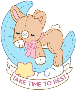 restbunny emote for Discord