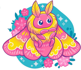 pinkmoth emote for Discord