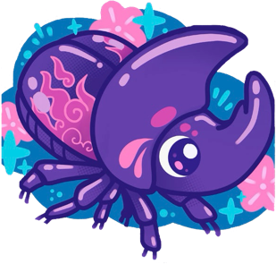 purplebug emote for Discord