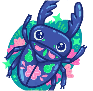 prettybeetle emote for Discord