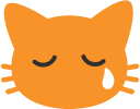 Google_cat_cry emote for Discord