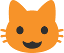 Google_cat_smile emote for Discord