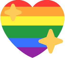 pride_shiny_heart_flag emote for Discord