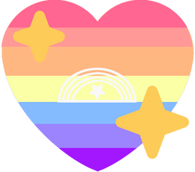 xenogender_shiny_heart_flag emote for Discord