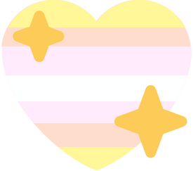 pangender_shiny_heart_flag emote for Discord
