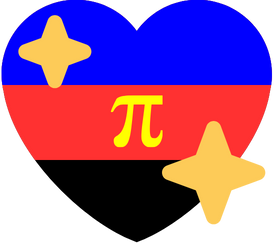 polyamory_shiny_heart_flag emote for Discord