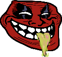 DPtrollface emote for Discord