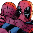 DPspideyhug emote for Discord