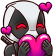 DPlove2 emote for Discord