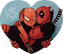 DPspideyheart emote for Discord