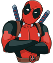 DParmscrossed emote for Discord