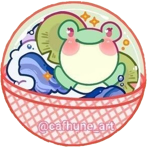 frogbubble emote for Discord