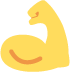 righty_muscle emote for Discord