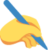 lefty_writing_hand emote for Discord