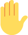 lefty_raised_back_of_hand emote for Discord