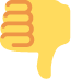 lefty_thumbsdown emote for Discord