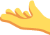 lefty_palm_up_hand emote for Discord