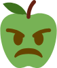 AngryGreenApple emote for Discord