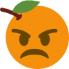 AngryOrange emote for Discord