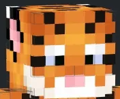 MinecraftTigerSkin emote for Discord