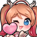 Rosegoldmercy emote for Discord