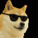 shakingDOGE emote for Discord