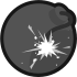 bomb_mono emote for Discord