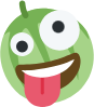 Watermelon_crazy emote for Discord