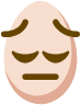 Egg_Pensive emote for Discord