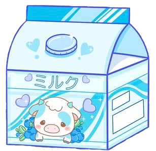 blueberrycowmilk emote for Discord