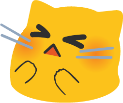 blobcat_excited emote for Discord