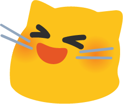 blobcat_happy emote for Discord