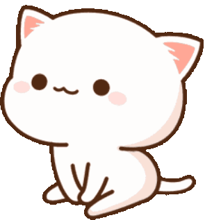 WaitingPeachCat emote for Discord