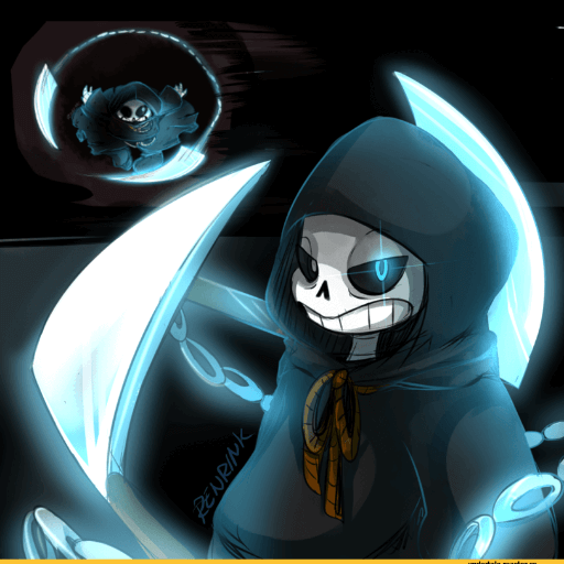Reaper_Sans emote for Discord