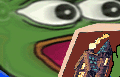 Bookpepegogogo emote for Discord