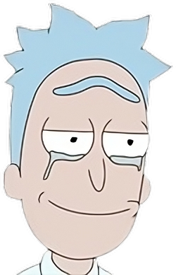 RickSanchezJoy emote for Discord