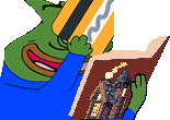 BookpepeCard emote for Discord