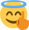 angelfinger emote for Discord