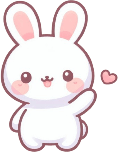 bunny_waving emote for Discord