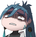 JiyanStressed emote for Discord