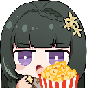 BaizhiPopcorn emote for Discord