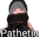 SanhuaPathetic emote for Discord