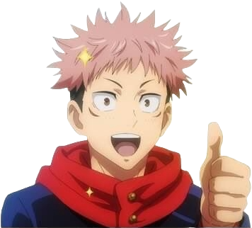Yuji_thumbs_up emote for Discord