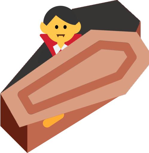 opencoffin_tossvampire emote for Discord