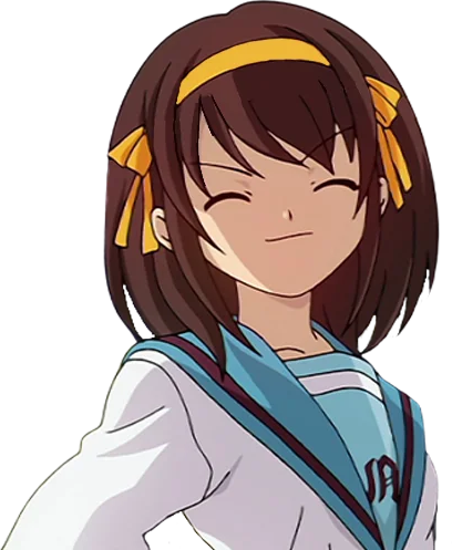 haruhi_happy emote for Discord